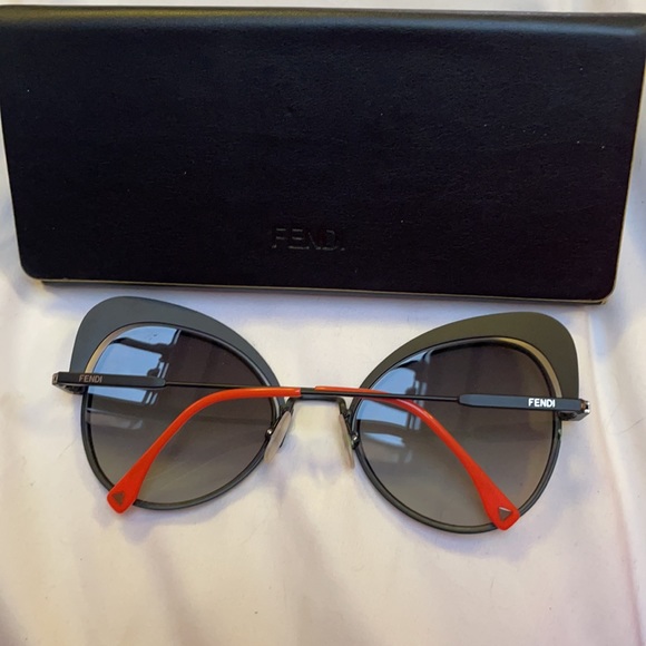 Fendi Eyeshine Butterfly Sunglasses FF0247S 807 9O 54 main image 6